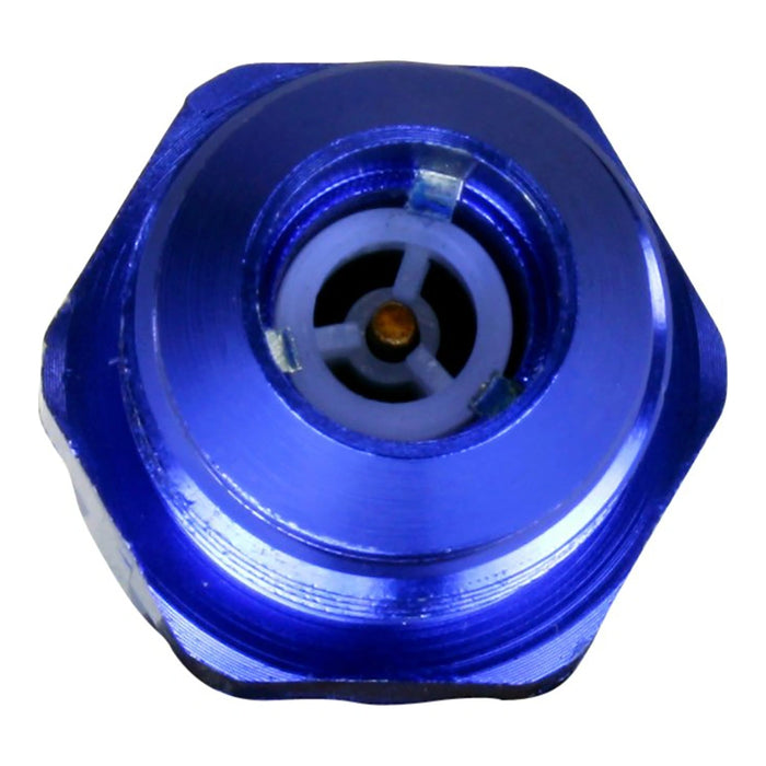 AEM -6AN to -8AN Discharge Fitting with Check Valve for Inline Hi Flow Fuel Pump