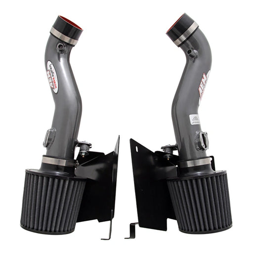 AEM 07 350z Silver Dual Inlet Cold Air Intakes w/ Heat Sheilds