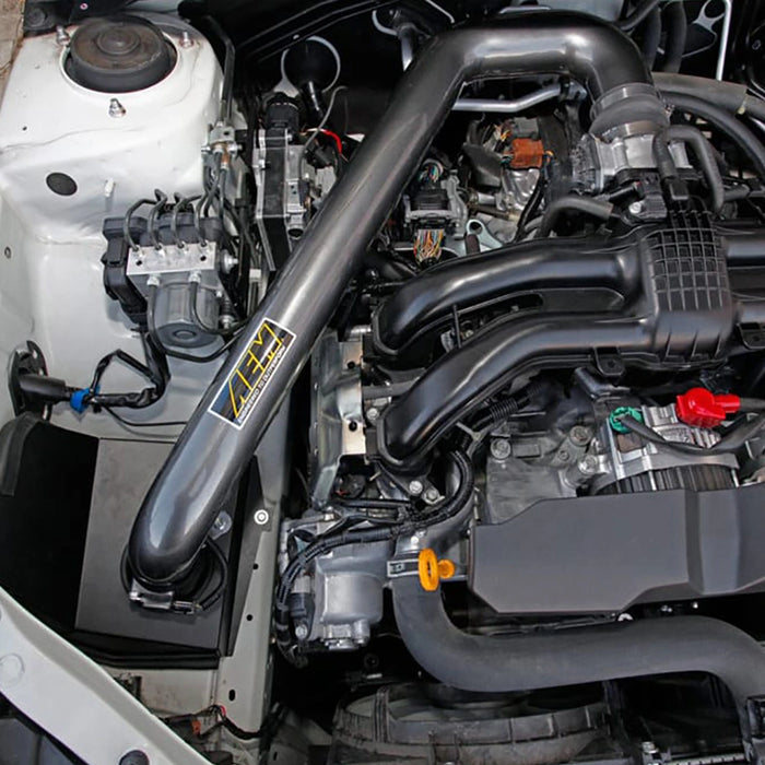AEM 12-16 Subaru Impreza H4-2.0L Metal Gunmetal Gray Cold Air Intake