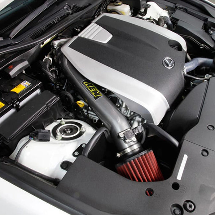 AEM 14-15 Lexus GS350 V6-3.5L F/I Gunmetal Gray Cold Air Intake