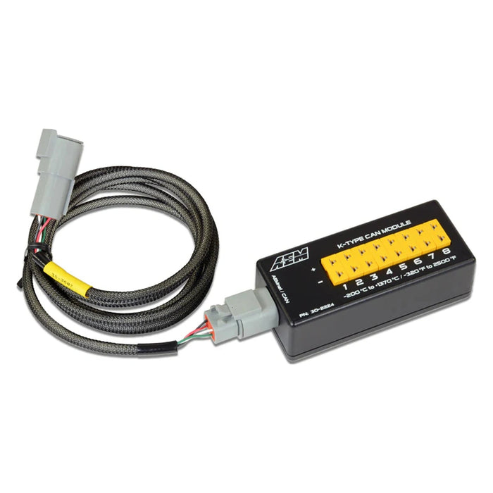 AEM 8-Channel K-Type Thermocouple EGT/Temperature Sensor Module