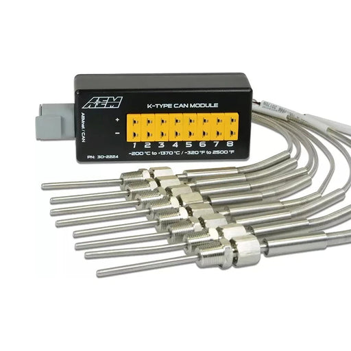 AEM 8-Channel K-Type Thermocouple EGT/Temperature Sensor Module
