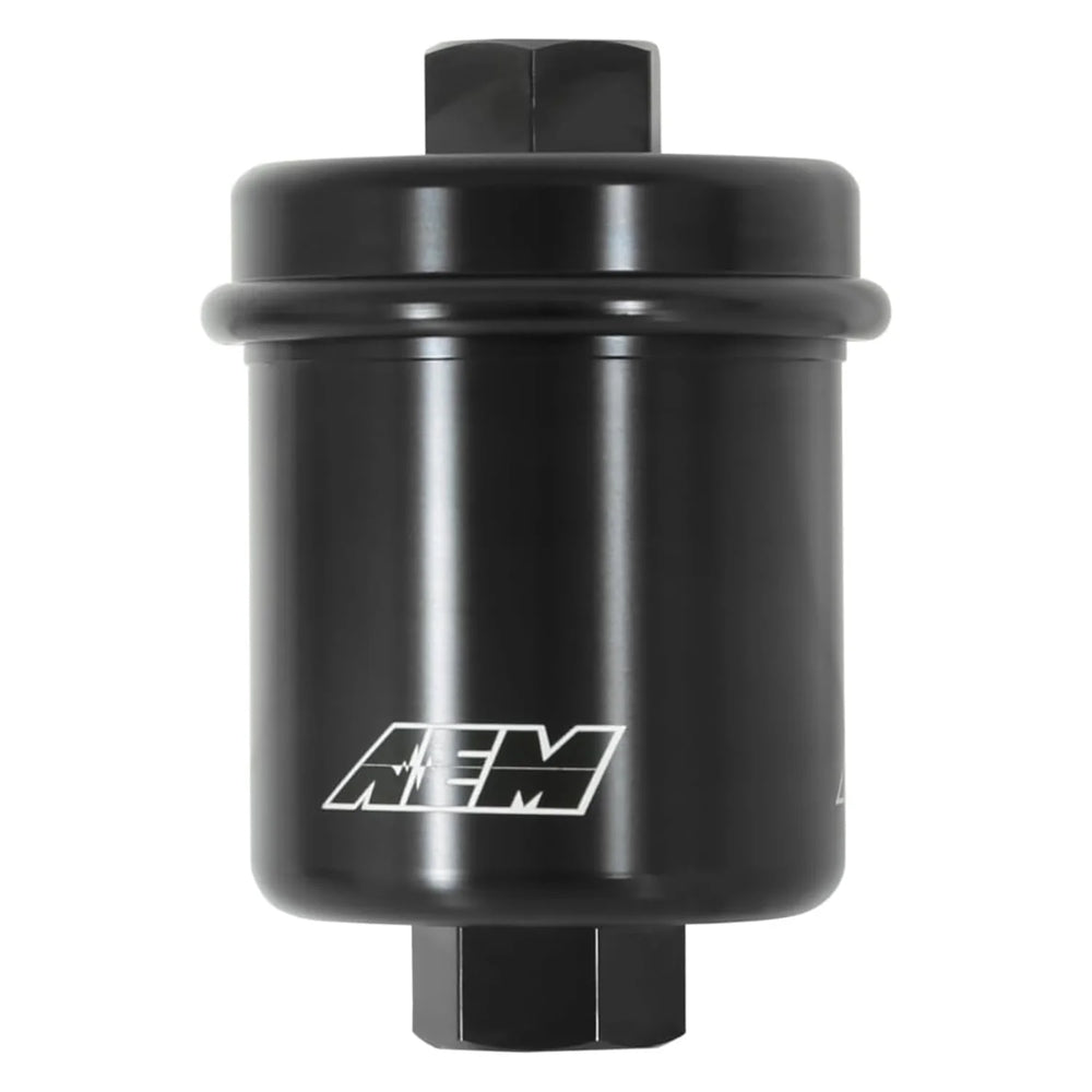 AEM High Volume Fuel Filter Black Acura & Honda