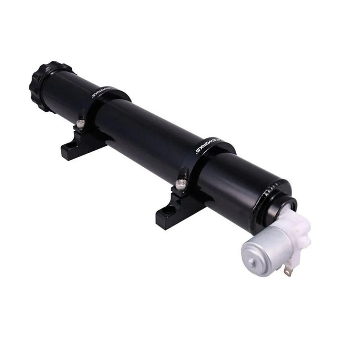 Raceworks Round Washer Bottle Tank With Pump 1L - Black