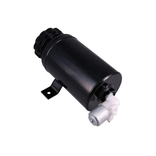 Raceworks Round Washer Bottle Tank With Pump 1L - Black
