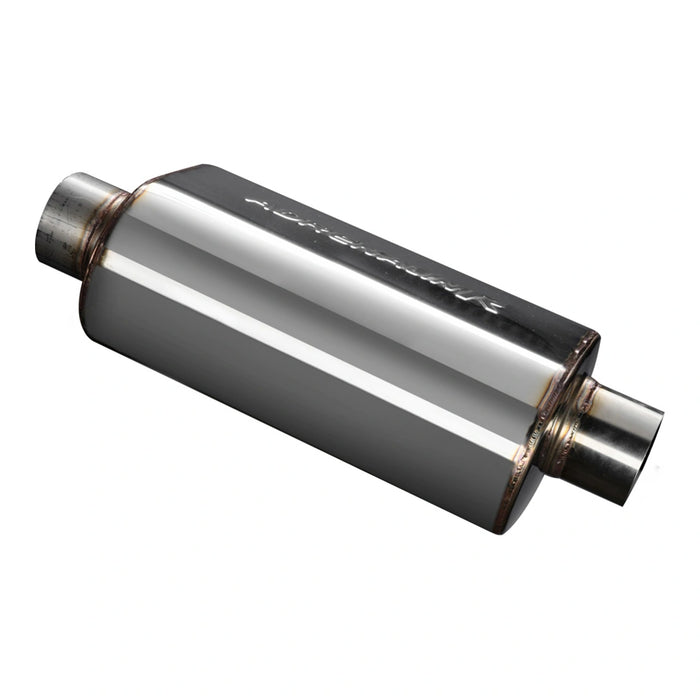 Adrenalinr Mufflers Chambered 9inch Oval Twin Pack 350mm Body length