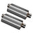 Adrenalinr Mufflers Chambered 9inch Oval Twin Pack 350mm Body length