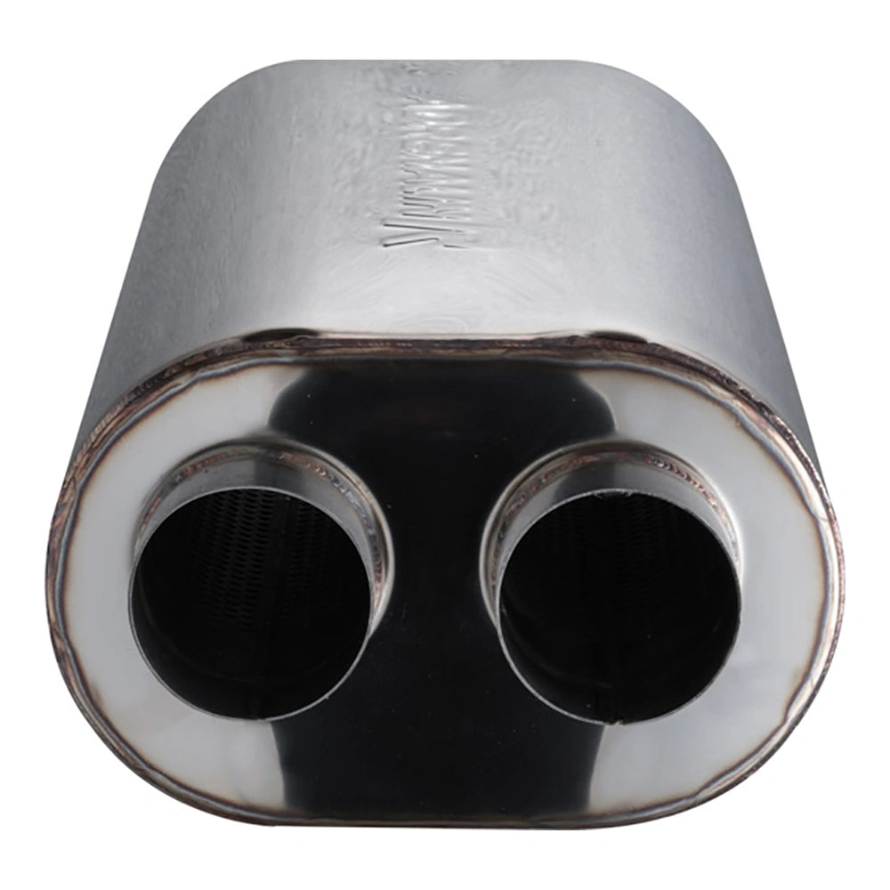 Adrenalinr Mufflers Chambered 9inch Oval Twin inlet