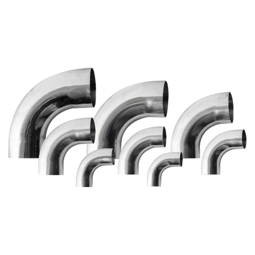 Adrenalinr Stainless Steel Bend 90deg Long Radius
