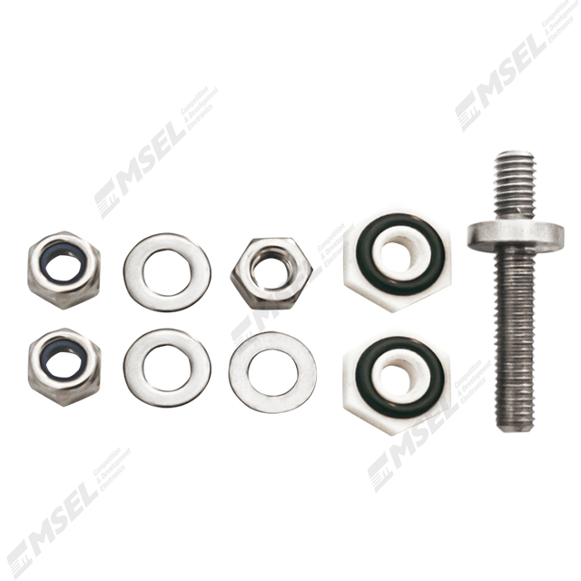 High Amp Flanged M6 Bulkhead Stud