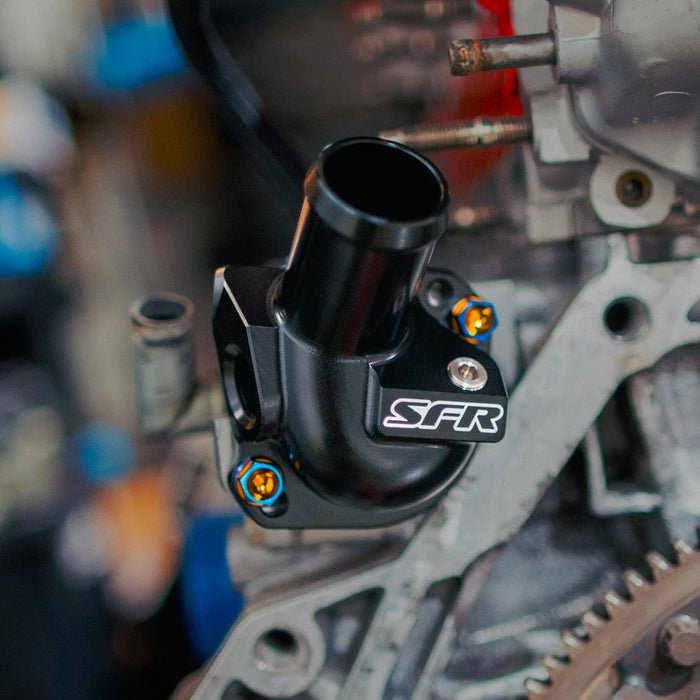 SpeedFactory Racing Billet Thermostat Housing for Honda B/D Series Engines