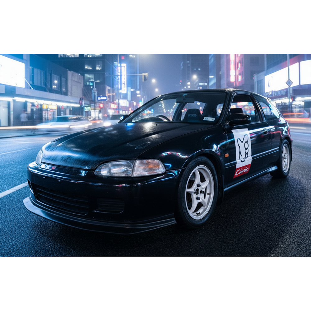 HC Racing Front Lip - EG 2/3dr "DP Style"