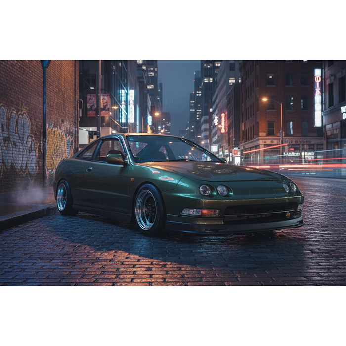 HC Racing Front Lip - DC2 Bugeye "M" Style