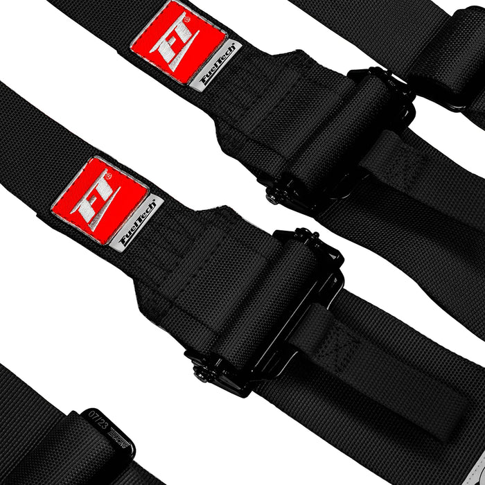 FuelTech Pro 6 Point Canlock Drag Racing Harness SFI 2"