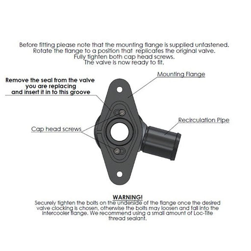 Forge Motorsport Blow Off Valve for Subaru Impreza 2008 WRX and Mazda 3