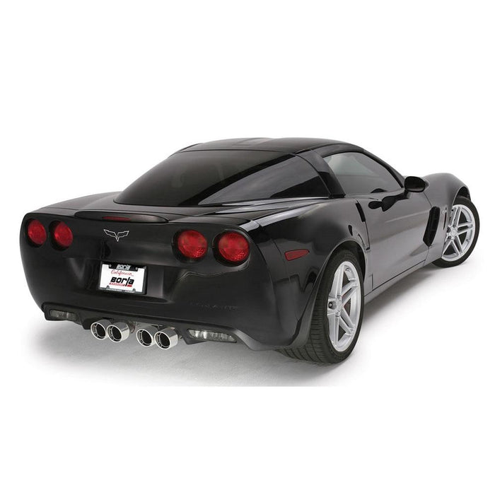 Borla 06-12 Chevrolet Corvette Z06/ZR1 6.2L/7.0L 8cyl Aggressive ATAK Exhaust (rear section only)