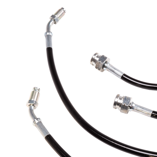 Chase Bays Caliper Brake Lines - 88-91 Civic | CRX w/ Rear Drum - Both