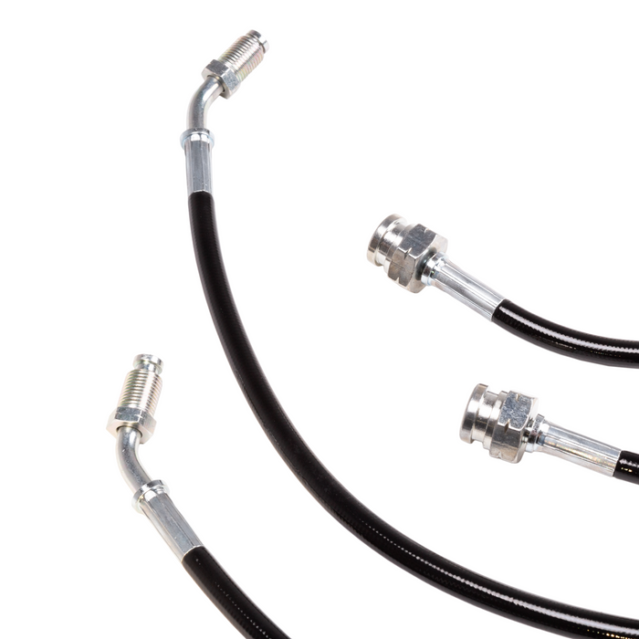 Chase Bays Caliper Brake Lines - 88-91 Civic | CRX w/ Rear Drum - Both