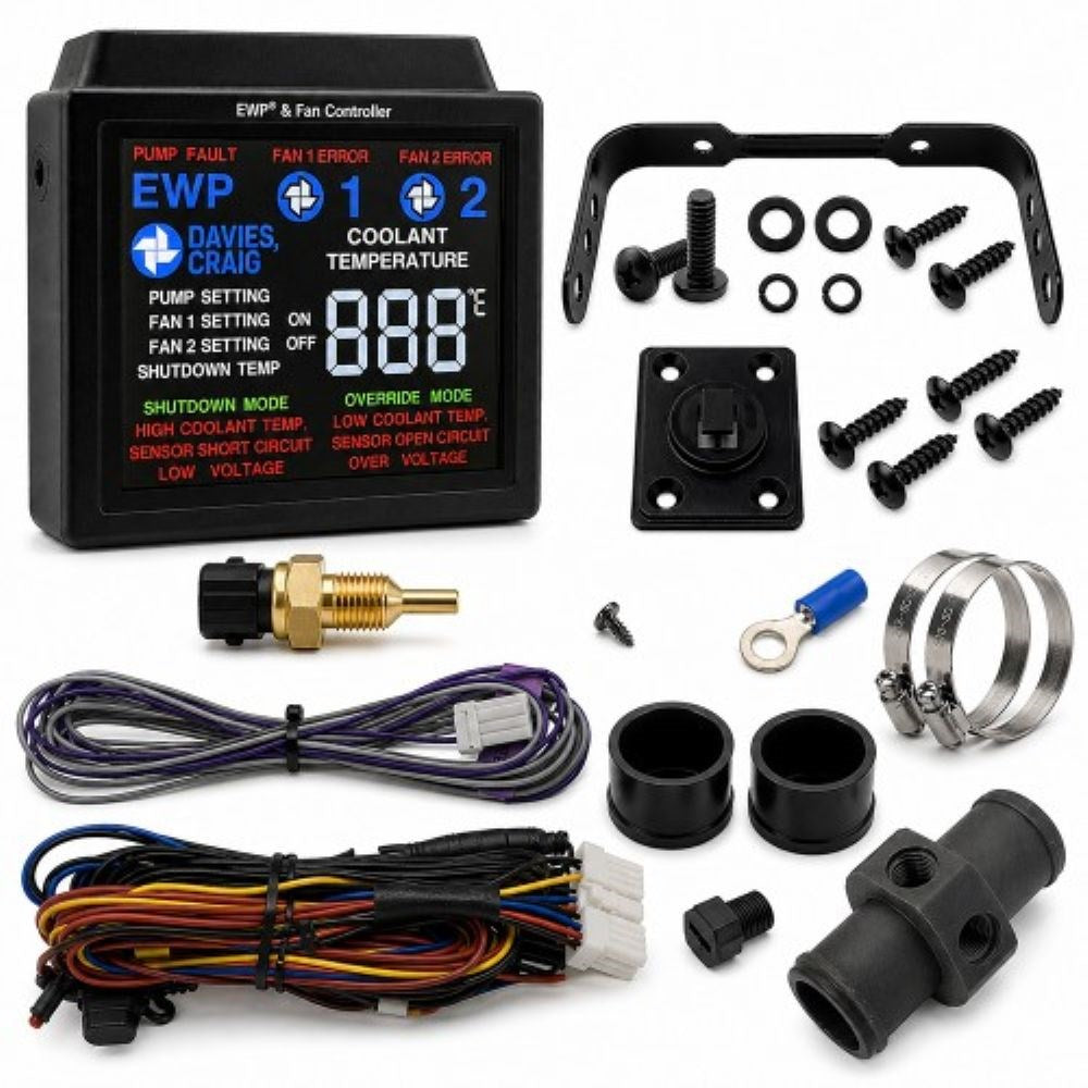 Davies Craig Digital COLOUR Electric Water Pump & Fan Controller Kit
