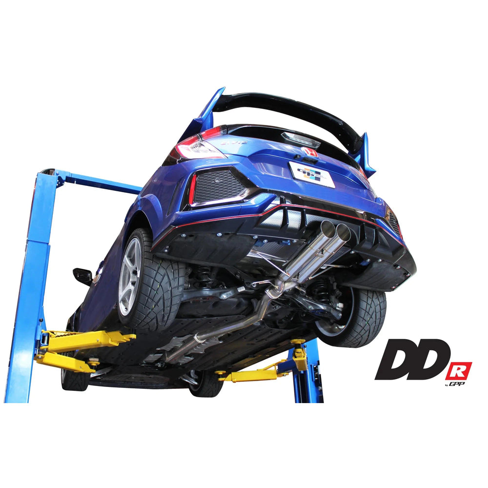 GReddy 2017+ Honda Civic Type-R DD-R Sport Exhaust System (Resonated)