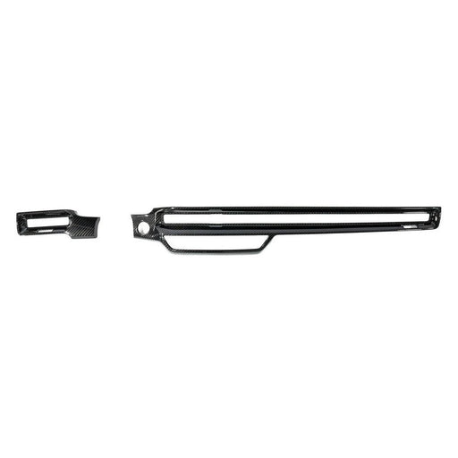 OLM LE Carbon Fiber Interior Dash Cover (2pc) - 2022 Honda Civic Type R