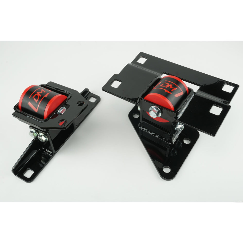 Damond Motorsports-Mazdaspeed3 Side Motor Mount Combo-Black-Red-Race at Damond Motorsports