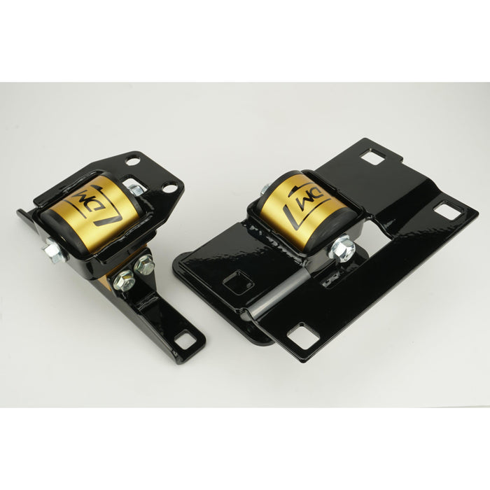 Damond Motorsports-Mazdaspeed3 Side Motor Mount Combo-Gold-Black-Race at Damond Motorsports