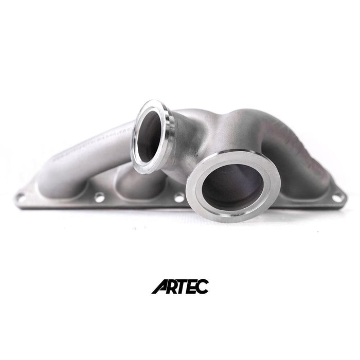 ARTEC Mitsubishi Evo 4-9 4G63 Exhaust Manifold Low Mount V-Band (Reverse Rotation)
