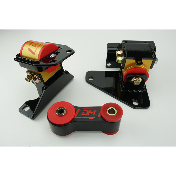 Damond Motorsports-Mazdaspeed6 Full Motor Mount Set-Gold-Red-Race at Damond Motorsports