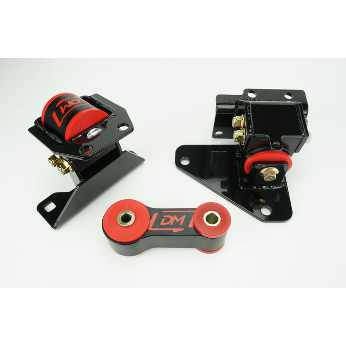 Damond Motorsports-Mazdaspeed6 Full Motor Mount Set-Black-Red-Race at Damond Motorsports