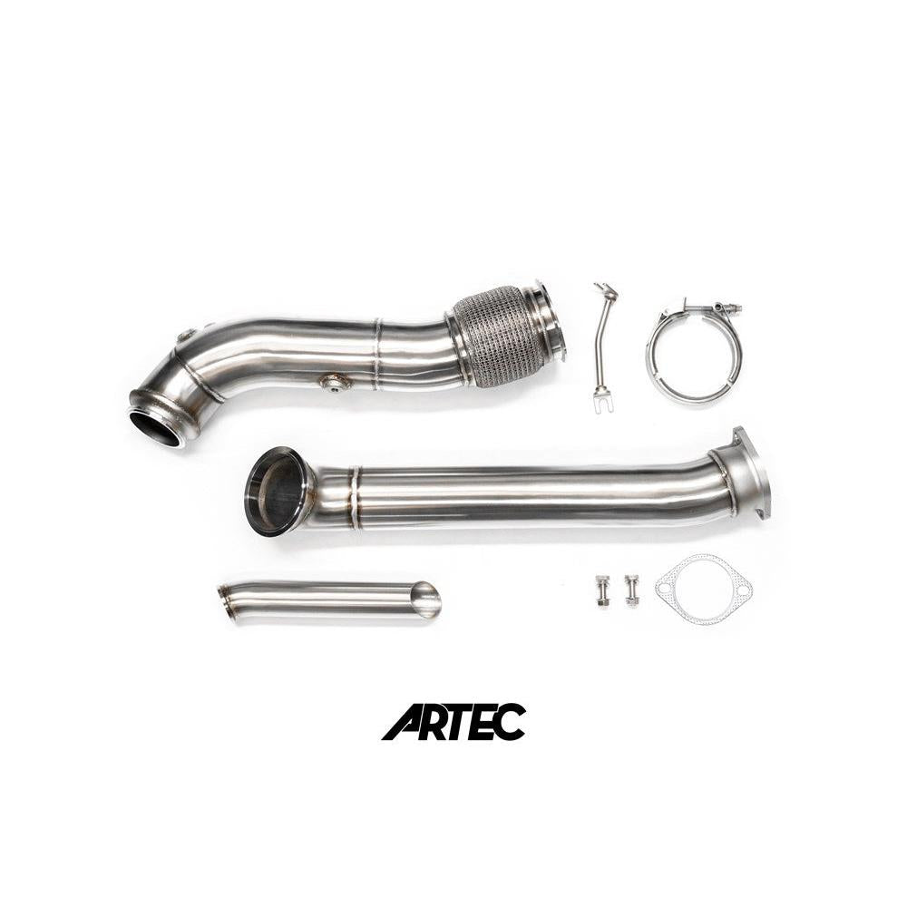ARTEC Nissan RB26 4" V-Band Downpipe