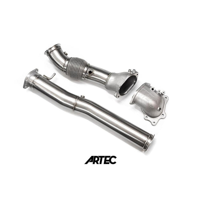 ARTEC Mitsubishi Evo 10 4B11T 3.5" Cast Dump / Front Pipe - Version 2