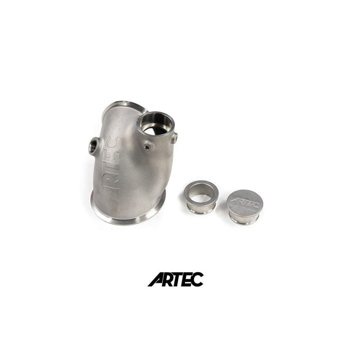 ARTEC Mitsubishi Evo 4-9 Dump Pipe Adapter for Low Mount V-Band Exhaust Manifold