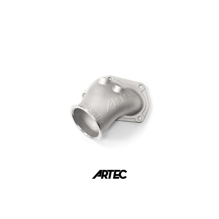 ARTEC Mitsubishi Evo 4-9 4G63 3.5â€ Cast Outlet O2 Housing Dump Pipe