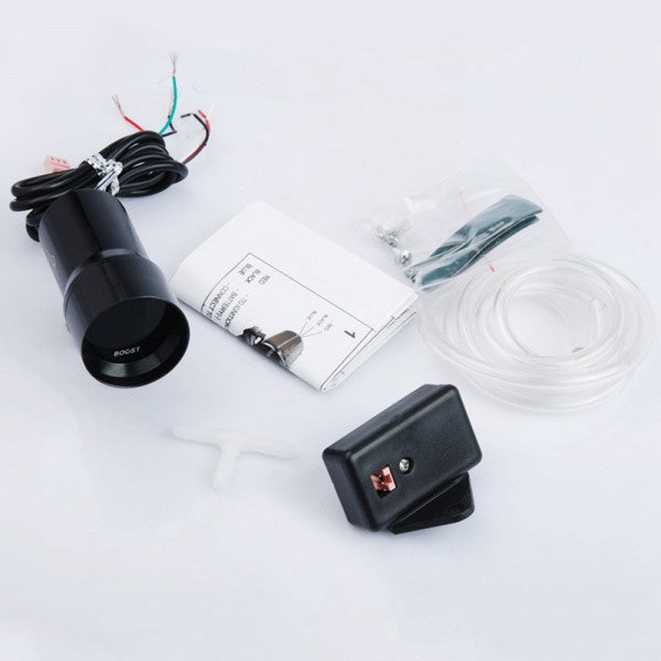 EPMAN 37mm Compact Micro Digital Smoked Boost Bar Gauge Universal