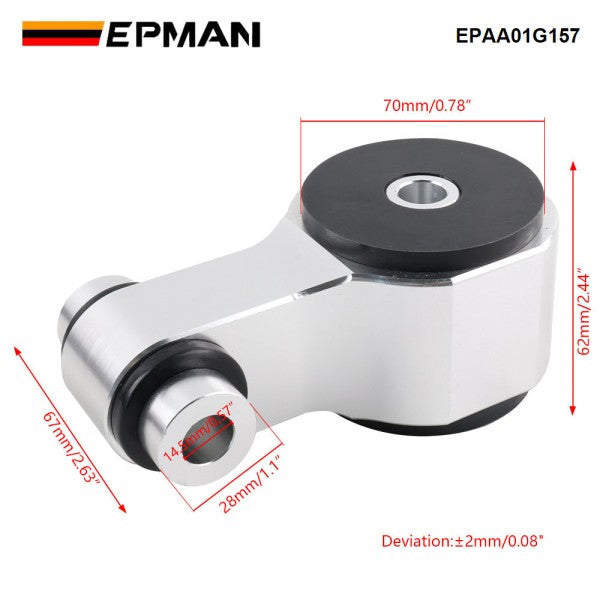 EPMAN Billet Rear Engine Motor Mount - Honda Civic 06-11