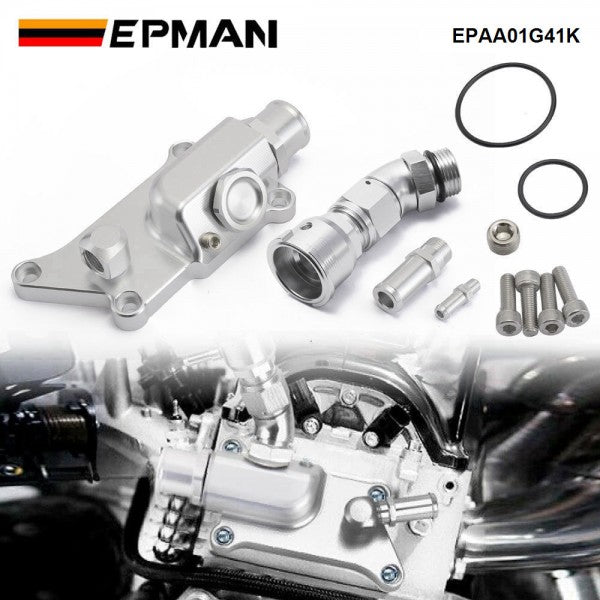 EPMAN Upper Coolant Housing Straight For K24/K20Z3  -  filler neck option