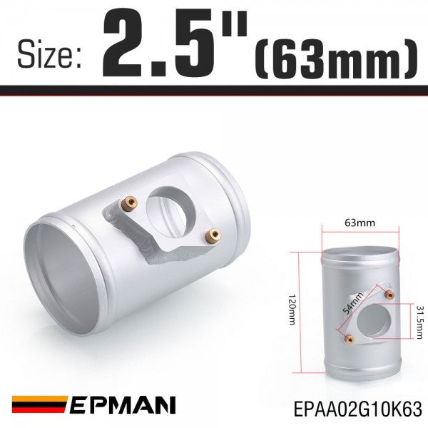 EPMAN 2"/2.5"/3" Aluminum MAF Sensor Adapter - Toyota, Mazda, Subaru