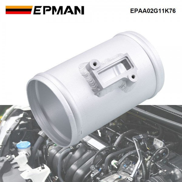 76mm Mass Air Flow Sensor Adapter For Nissan, Honda, Ford – Universal Aluminum Intake Meter Mount