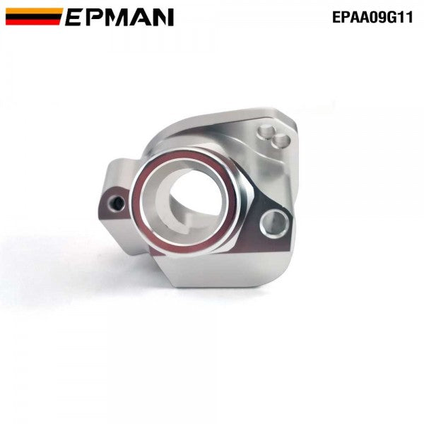 EPMAN Billet Aluminum Thermostat Housing - Honda B & D Series with  1.25" AN16 Fitting