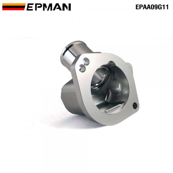 EPMAN Billet Aluminum Thermostat Housing - Honda B & D Series with  1.25" AN16 Fitting