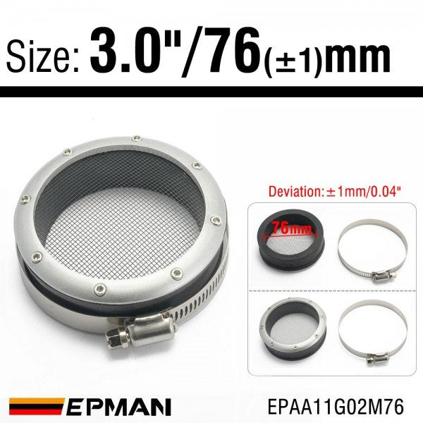 EPMAN Turbo Inlet Grill Guard Screen - 3", 3.5" 4"