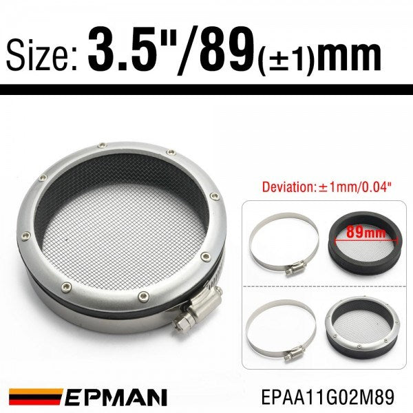 EPMAN Turbo Inlet Grill Guard Screen - 3", 3.5" 4"