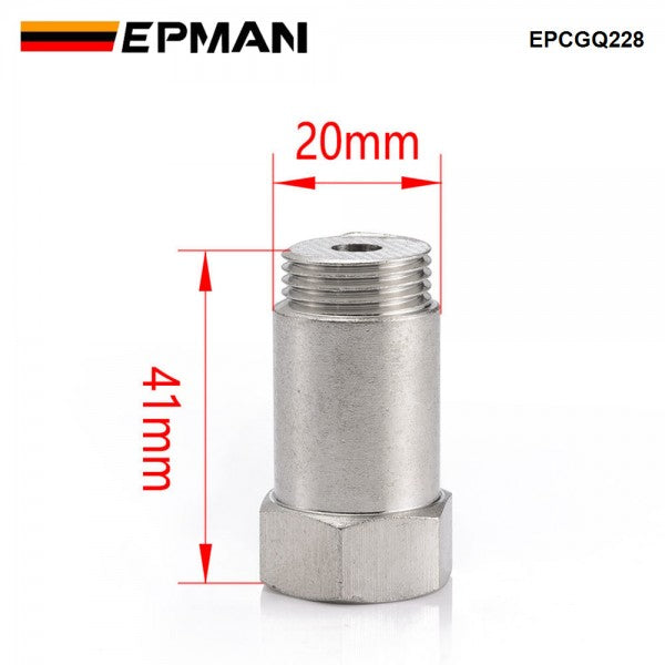 Epman O2 OXYGEN SENSOR SPACER TEST PIPE EXTENSION M18X1.5 HHO 41MM