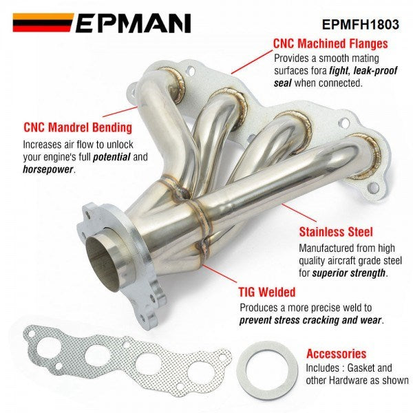 Epman Stainless Steel Exhaust Manifold  - Honda DC5 Base