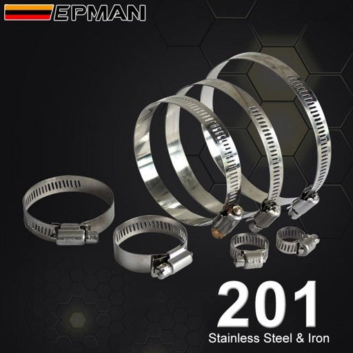 Epman Hose Clamp Screw Worm Drive - Stainless Steel