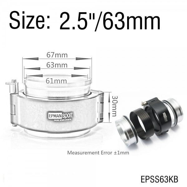 EPMAN Quick Release Clamp Performance HD Clamp System Assembly