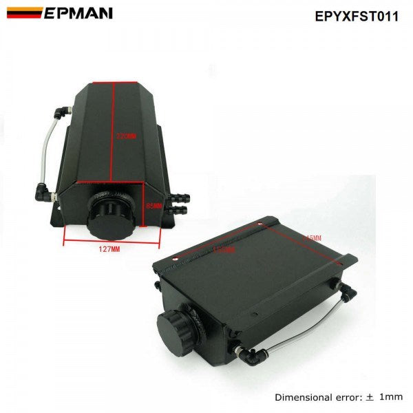 EPMAN Universal 2L Alloy Engine Catch Can