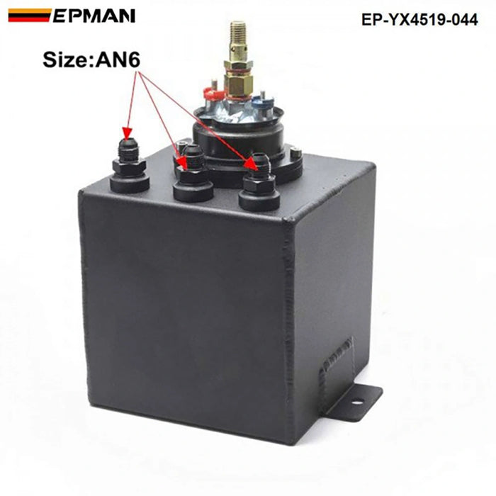 Epman Aluminium Surge Tank with 044 Fuel Pump Assembly