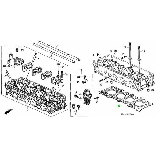 Honda Genuine Head Gasket F22 SOHC